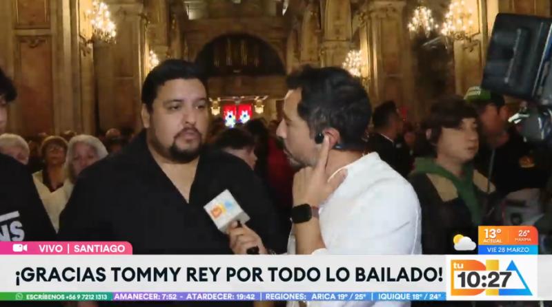 Hijo de Tommy Rey dedicó palabras a su padre.