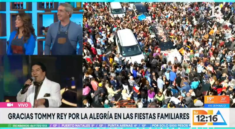 Masiva despedida a Tommy Rey.