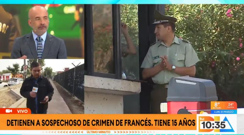 Detienen a sospechoso de muerte de hombre francés en Chicureo.