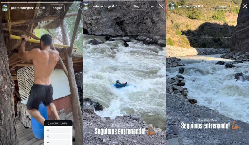 Pedro Astorga se prepara para nueva competencia.