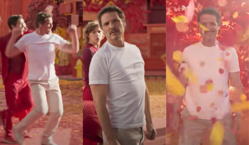 Pedro Pascal se luce bailando en anuncio de reconocida marca.