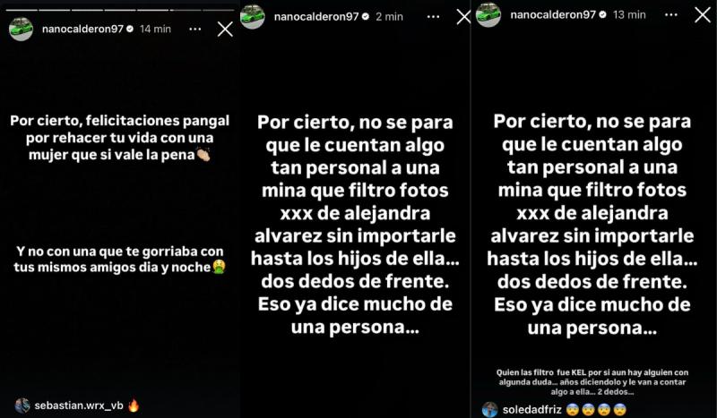 Nano Calderón, hijo de Raquel Argandoña - Instagram.