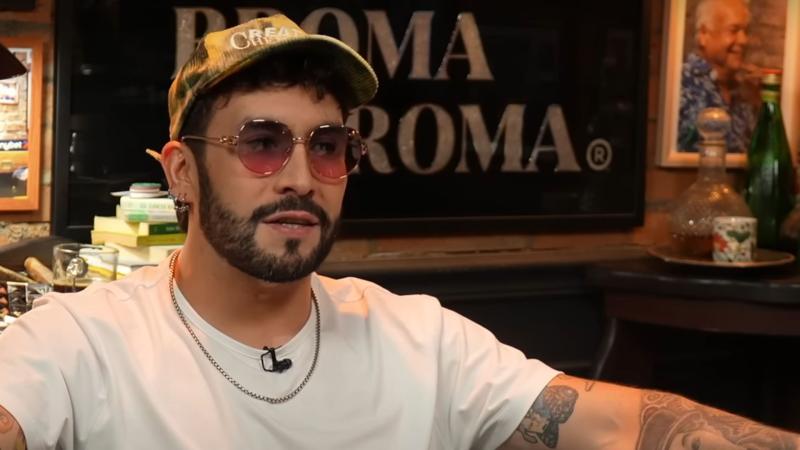 Edo Caroe en el programa "Entre Broma y Broma"