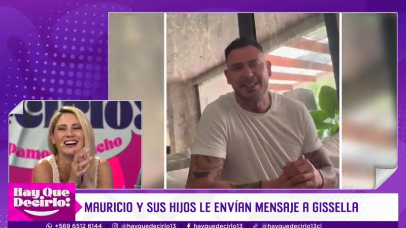 Gissella Gallardo y Mauricio Pinilla en "¡Hay que decirlo!"