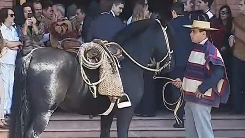 El homenaje al matrimonio de Graneros