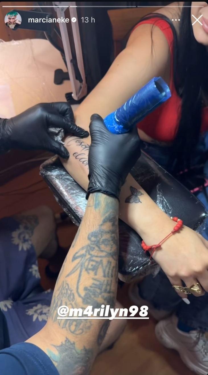 Tatuaje de Marilyn - Instagram