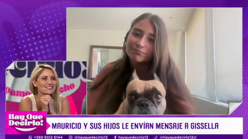 Matilda, hija de Gissella Gallardo y Mauricio Pinilla