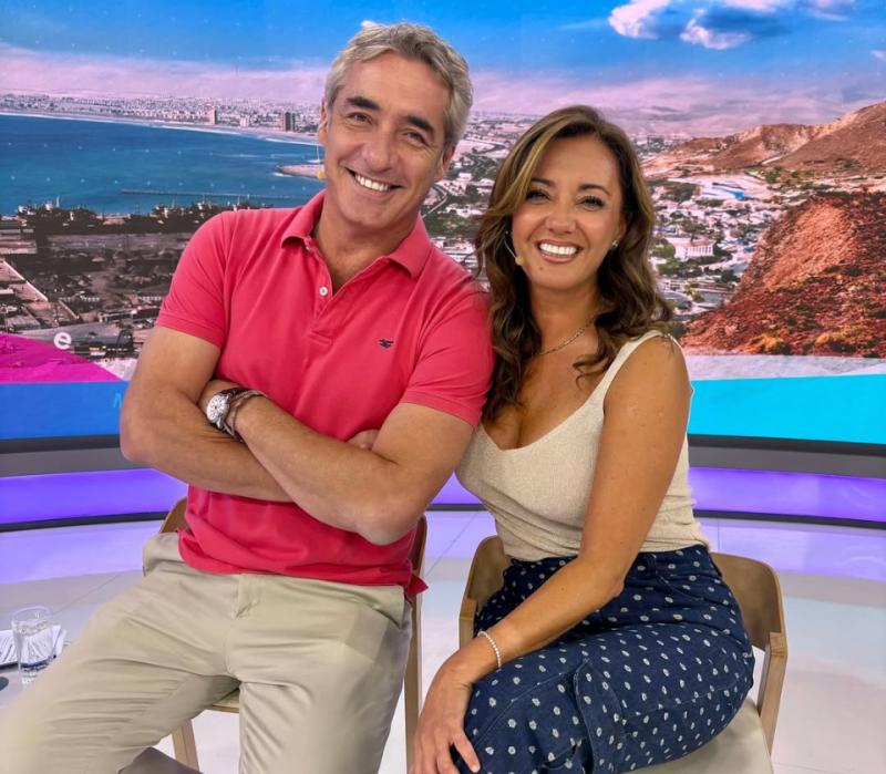 José Luis Repenning y Priscilla Vargas