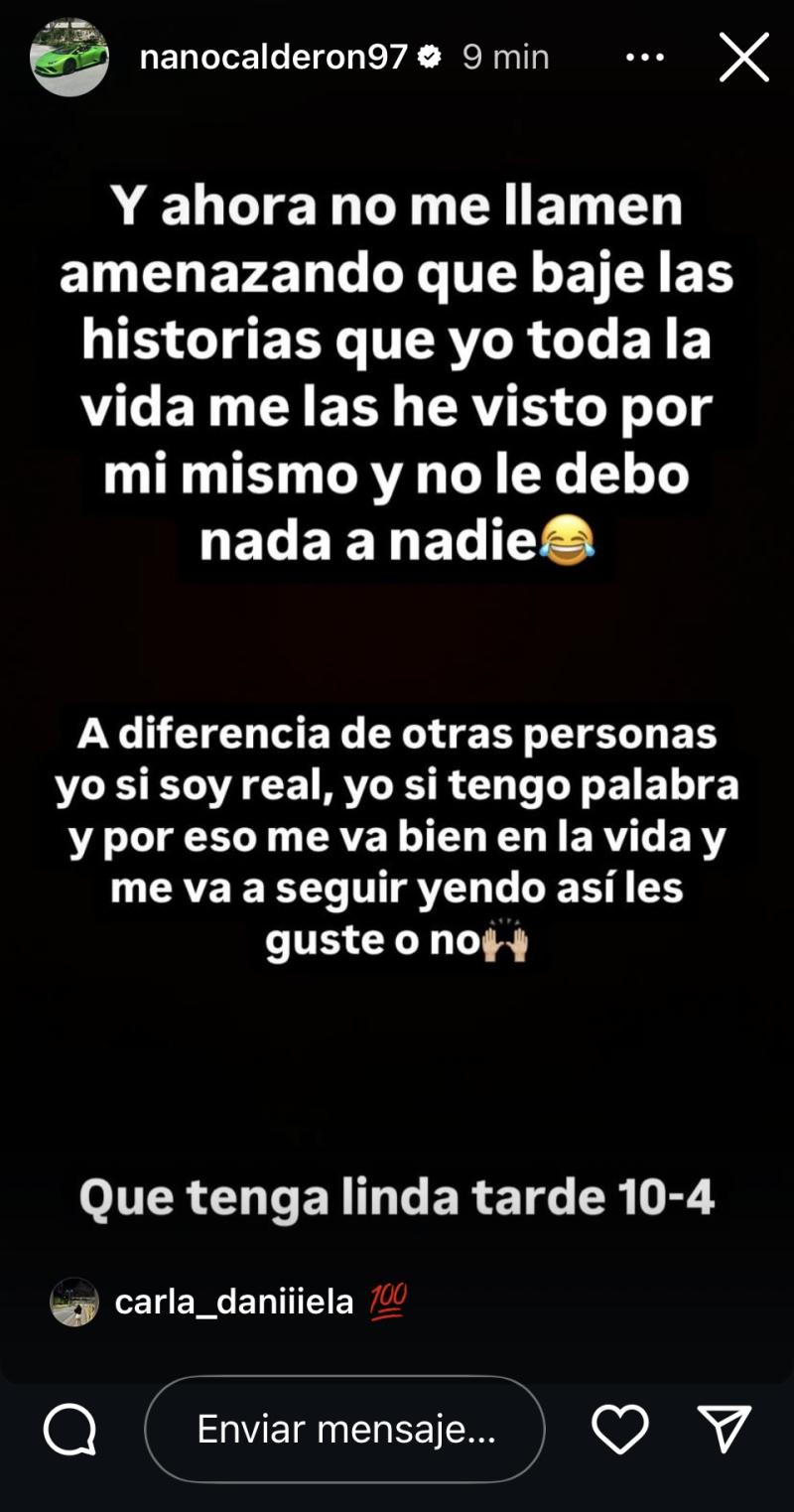 Nano Calderón - Instagram