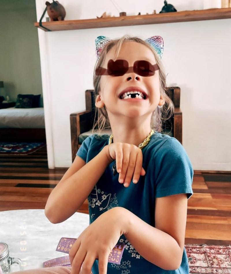 María Gracia Omegna y su hija con Gonzalo Valenzuela - Instagram