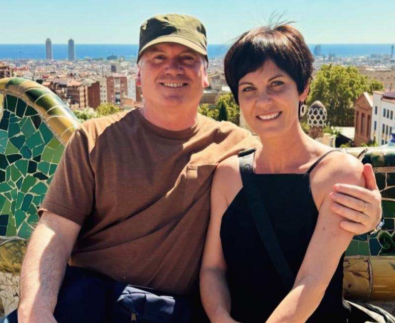 Felipe Castro y Paola Volpato - Instagram