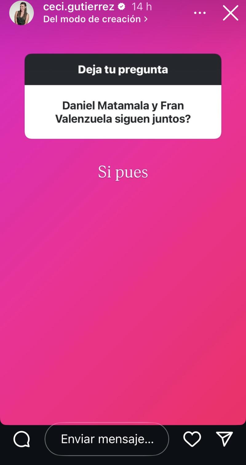 Cecilia Gutiérrez aclara relación de Francisca Valenzuela y Daniel Matamala