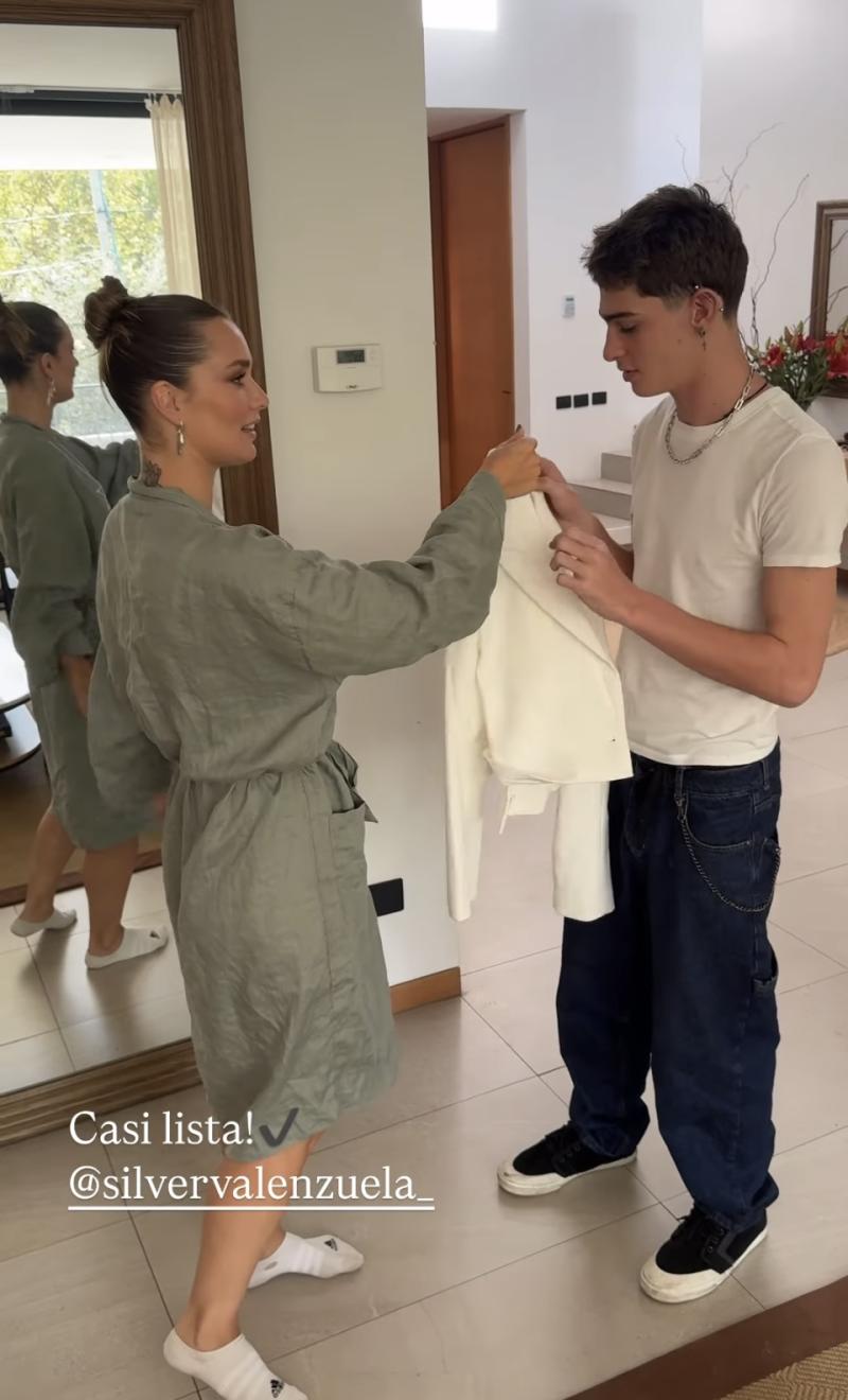 Kika Silva junto a Silvestre Valenzuela - Instagram