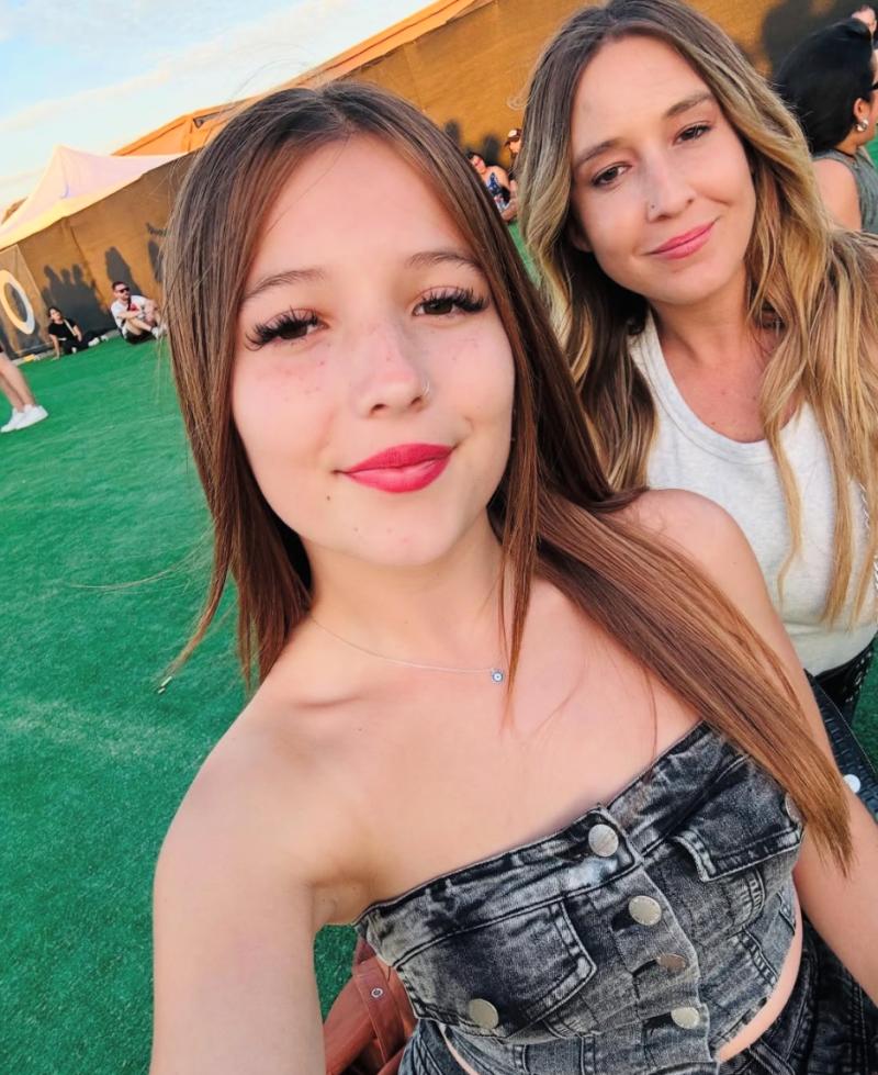 Valentina Saini y su hija con Sebastián Ramírez - Instagram