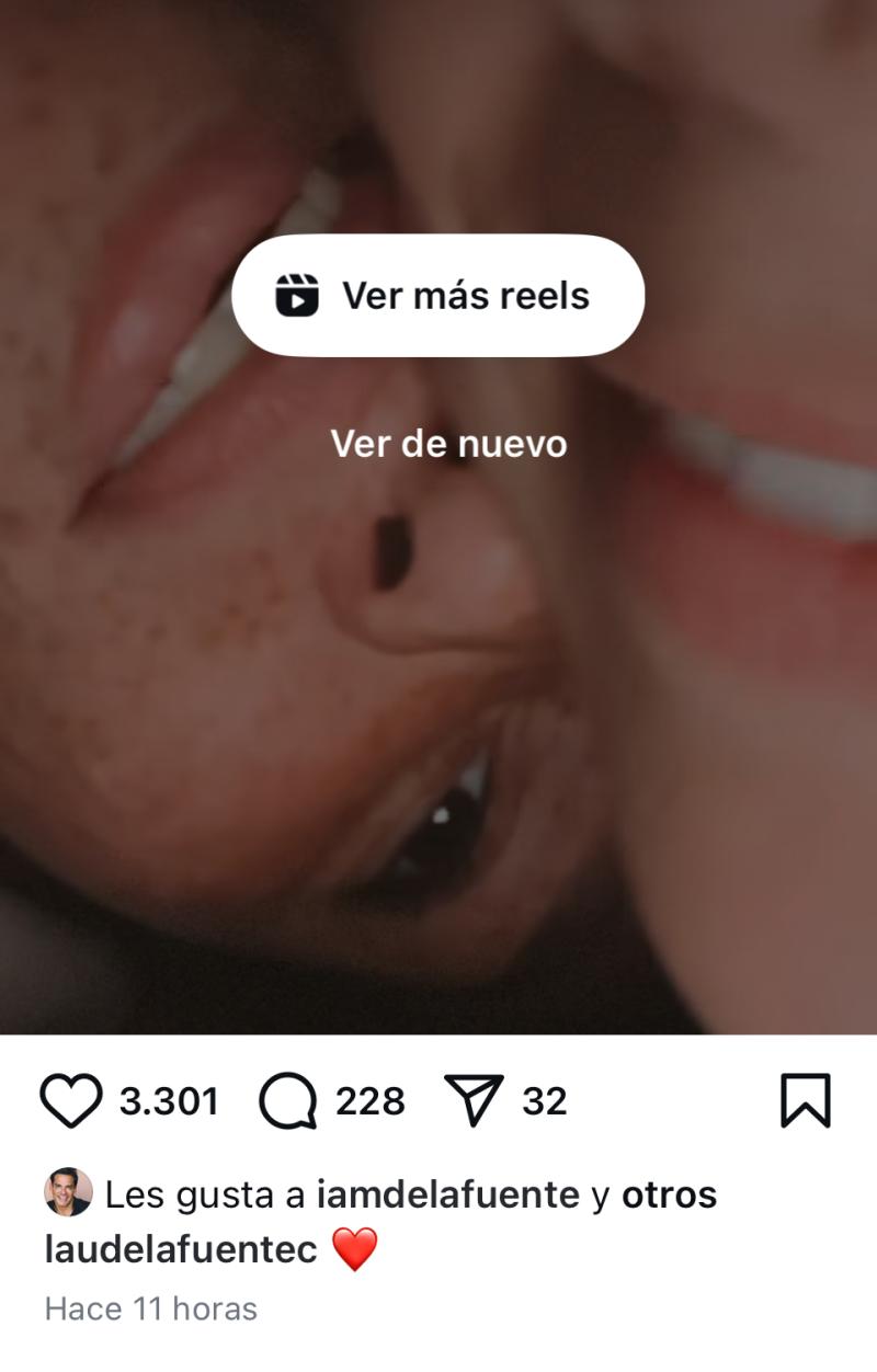 Cristián de la Fuente reacciona a video de Laura de la Fuente y su novia - Instagram