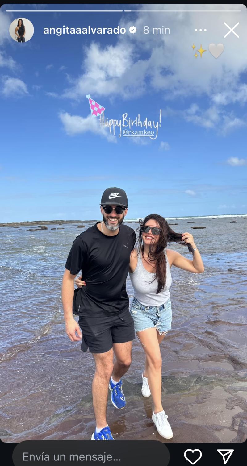 Angie Alvarado festeja el cumpleaños de su esposo - Instagram