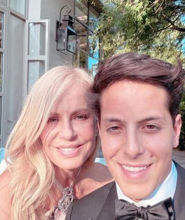 Cecilia Bolocco y Máximo Menem Bolocco - Instagram