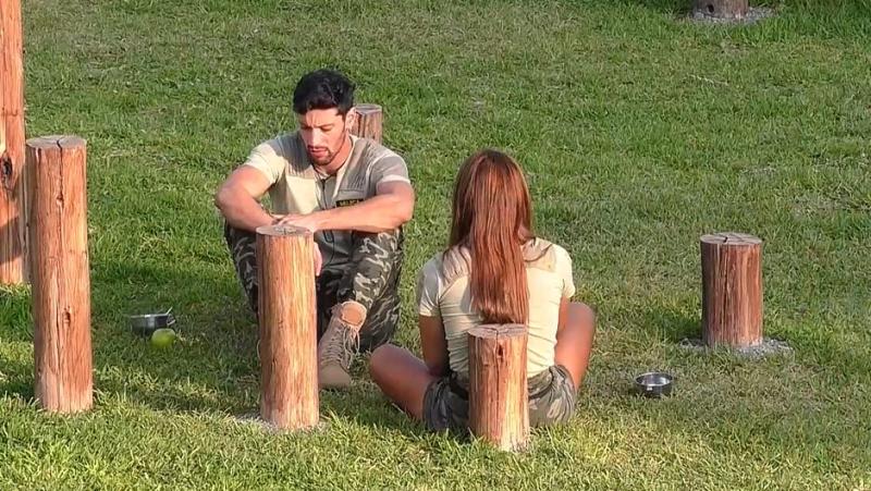 Jhonatan Mujica y Daniela Requena