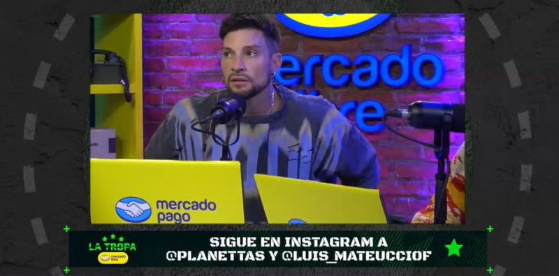 Luis Mateucci en el react