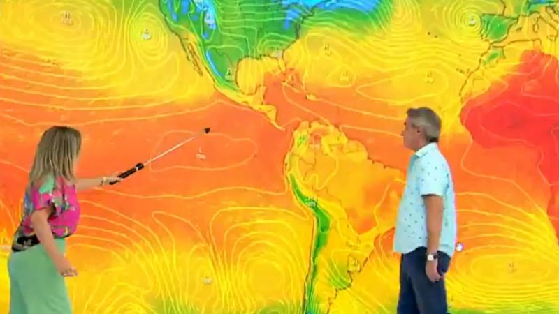 Michelle Adam hablando sobre El Niño Costero