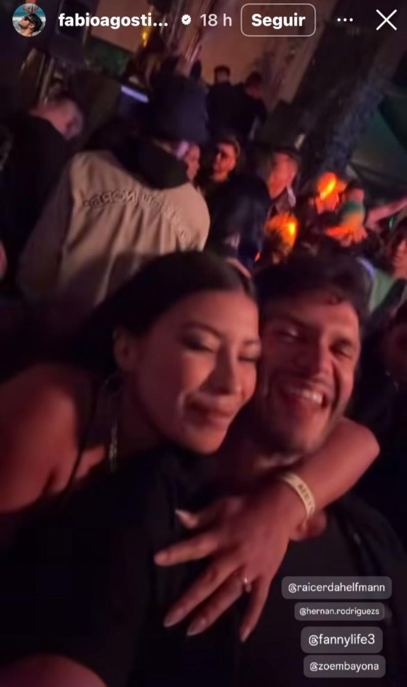 Fabio Agostini y Fanny Cuevas de "Palabra de Honor"