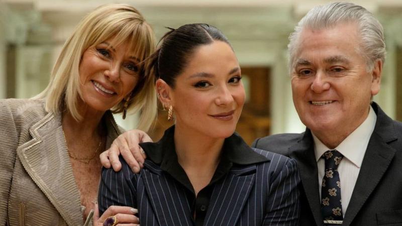 Raquel Argandoña, Hernán Calderón y Kel Calderón | Instagram