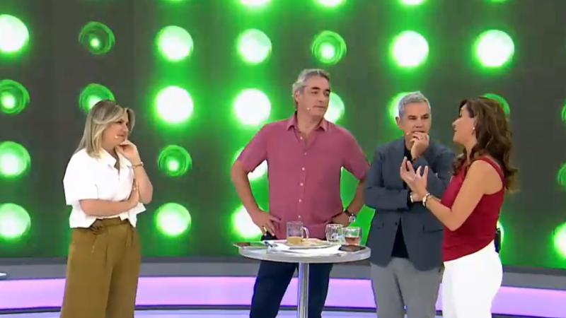 El baile de José Luis Repenning y Priscilla Vargas