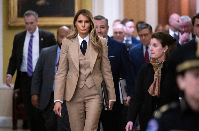 Melania Trump | Crédito AFP