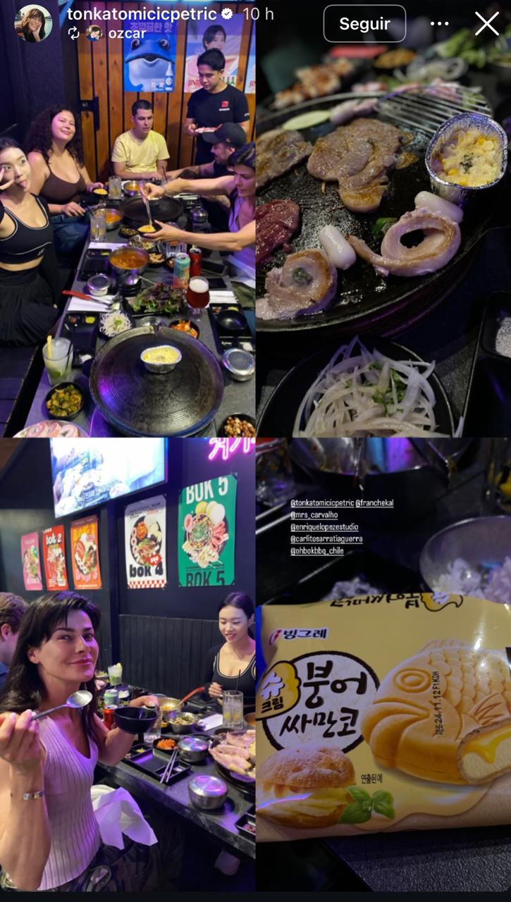 Tonka Tomicic y Michelle Carvalho | Instagram