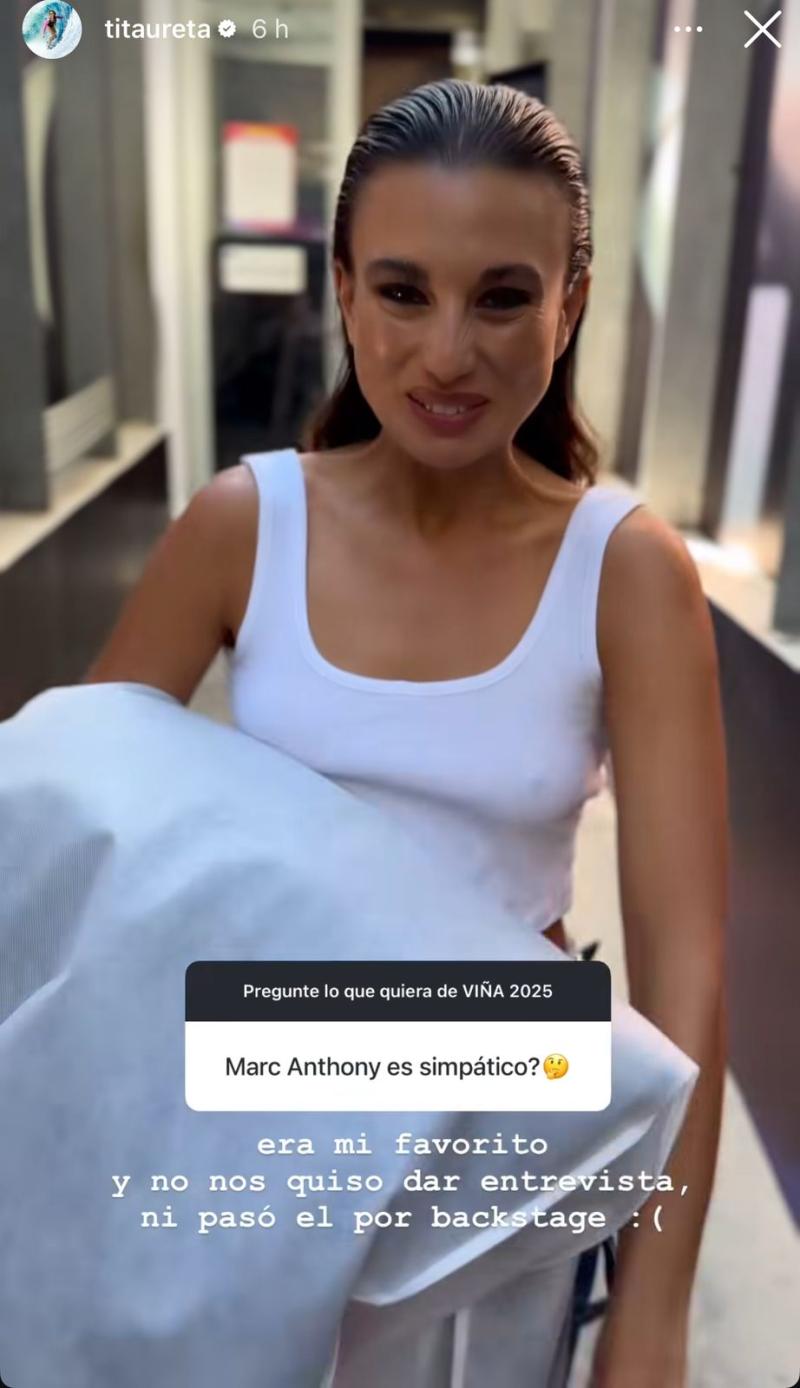 Historia de Tita Ureta | Instagram