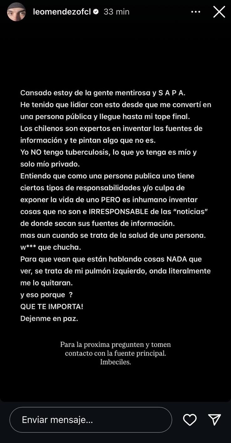 Hijo de Dj Méndez - Instagram