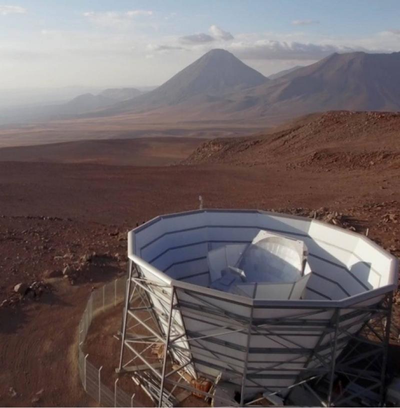 The Atacama Cosmology Telescope. Créditos: Debra Kellner