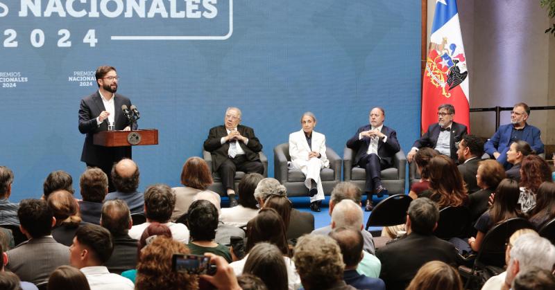 Entrega de los Premios Nacionales / Agencia Uno