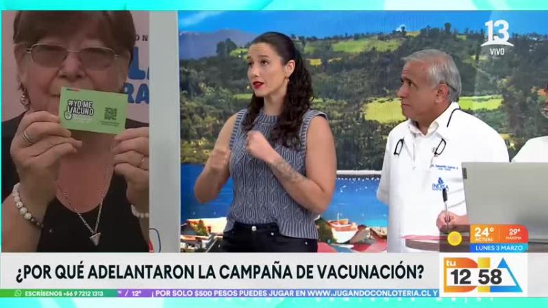 "Tu Día" hace un llamado a vacunarse en contra de la influenza.