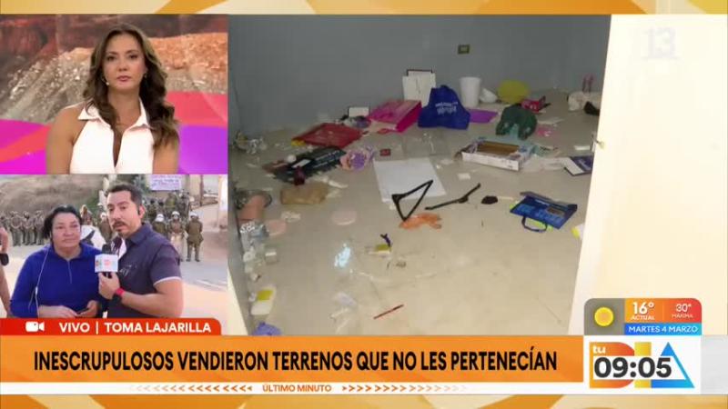 Toma Lajarilla será desalojada.