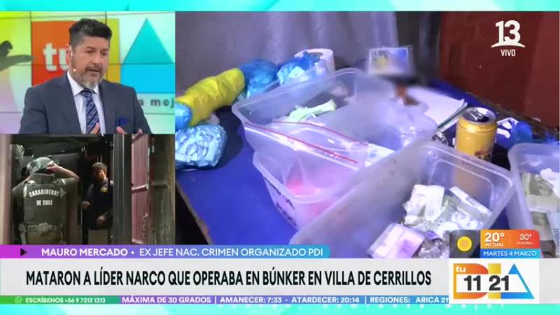 "Narco Búnker" en la comuna de Cerrillos.