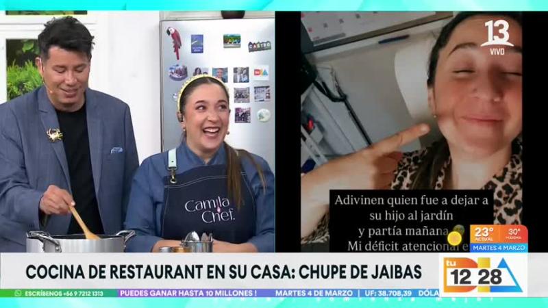 Camila Chef cuenta inédita anécdota con su hijo.
