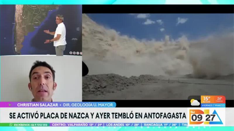 Placa de Nazca siempre ha estado activa.