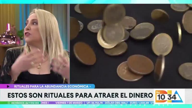 Latife Soto habla sobre los rituales para atraer dinero.