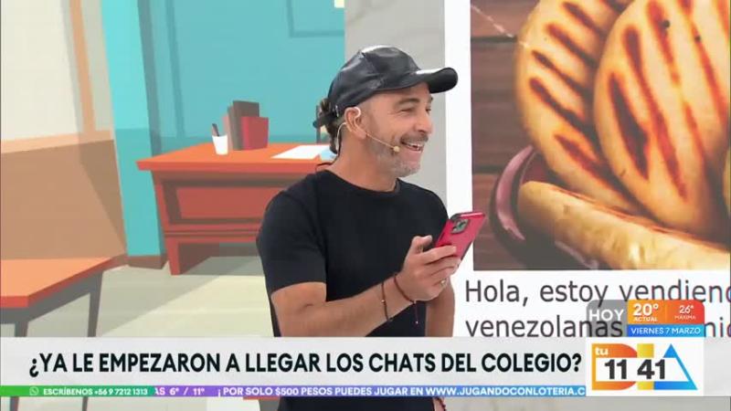 Jorge Alis alegró la mañana en "Tu Día".