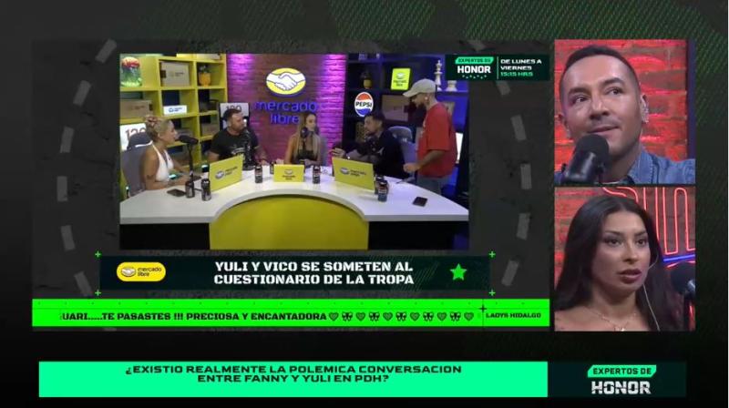 Fanny Cuevas en el React "Expertos en Honor" de Palabra de Honor