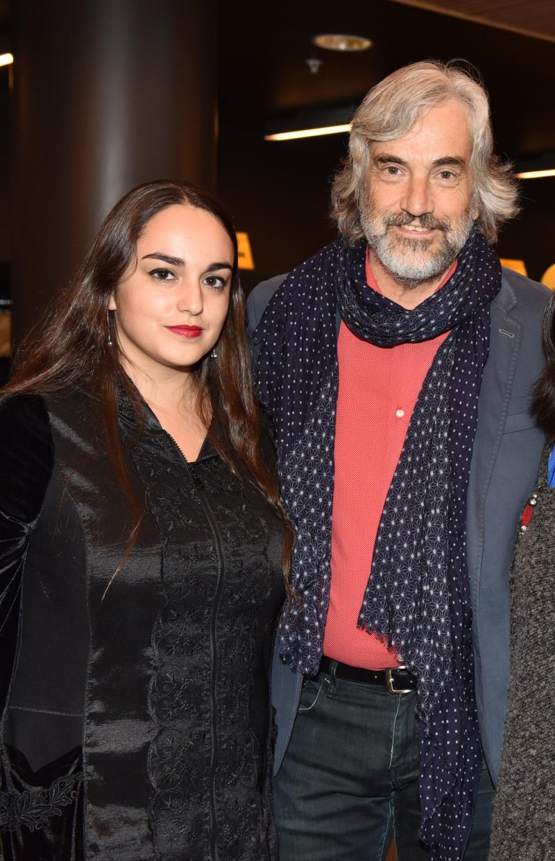 Rocío Reyes y su padre, Francisco Reyes