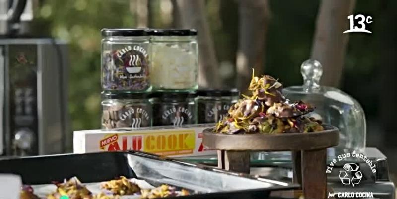 Galletas de semillas sin harina. 13C