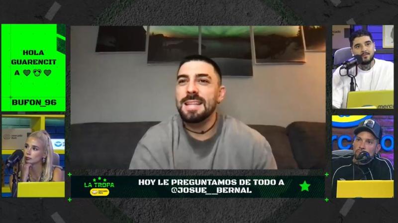 Josué habla de Gala en React a Palabra de Honor