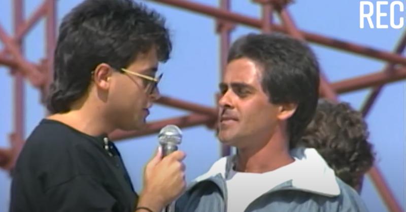 Leo Caprile en Sábado Gigante / Canal 13