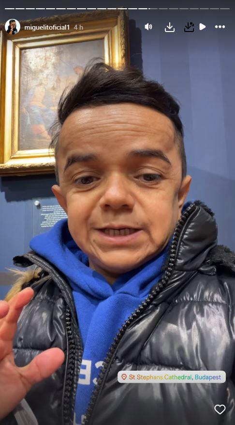 Miguelito en Hungría - Instagram