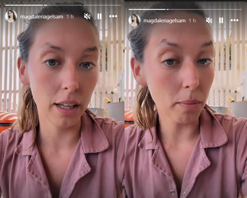 Historia de Magdalena Gelsam | Instagram