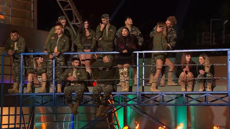 Raimundo Cerda le da un beso en la frente a Gala Caldirola