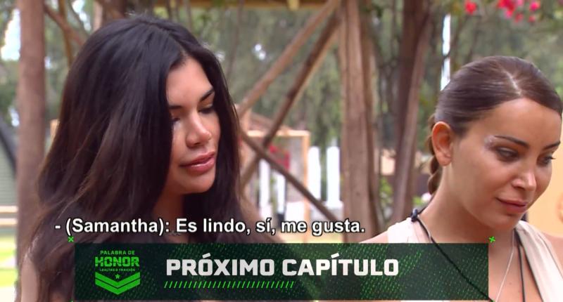 Samantha dice que le gusta Vico