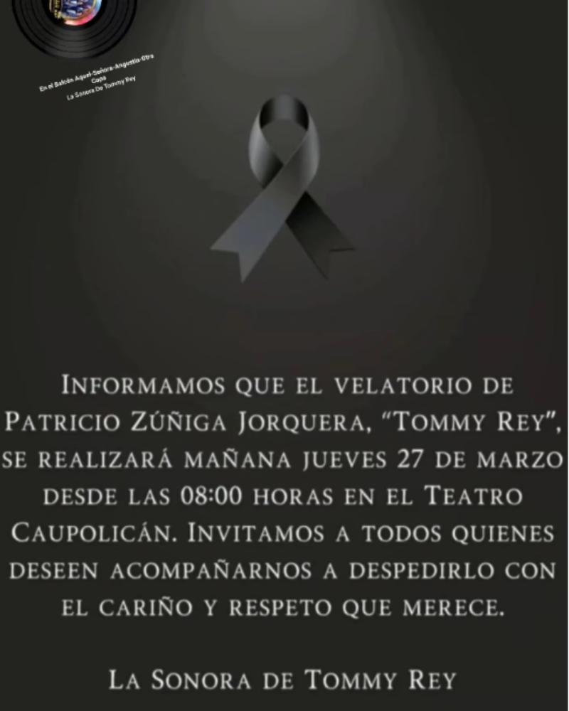 Tommy Rey / Créditos: IG @lasonoradetommyreyofici